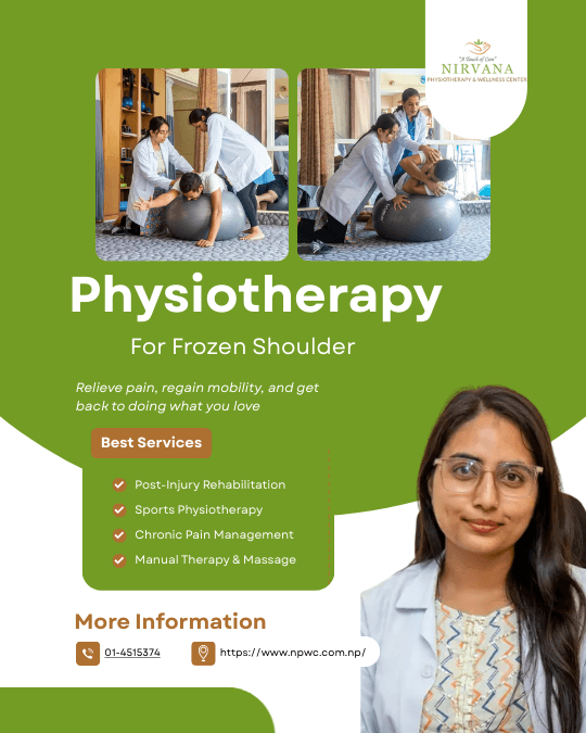 Shoulder pain and frozen shoulder rehabilitation: Causes, Treatment, and Recovery plan physiotherapy for shoulder pain