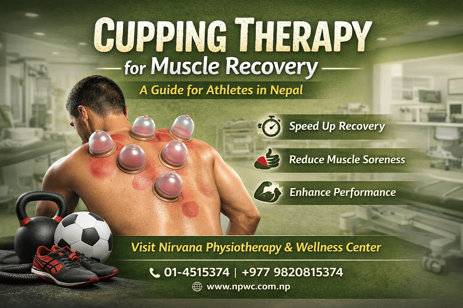 Muscle Recovery Cupping Therapy: Athlete's Guide in Nepal cupping therapy muscle recovery