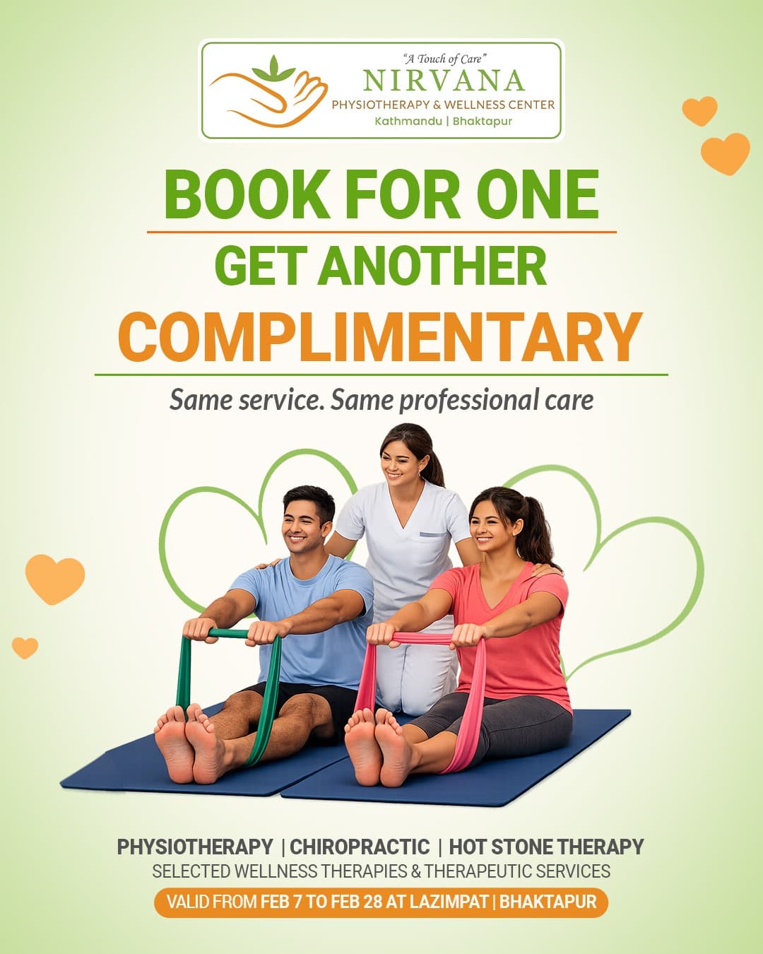 Healing Is Better Together: Refer a Friend and Get a Free Therapy Session physiotherapy referral offer